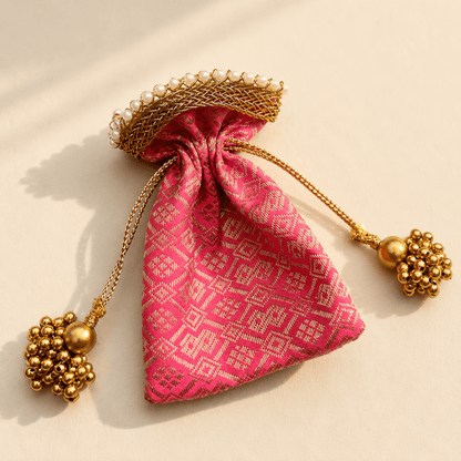 Brocade Coin Bags