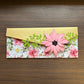 Die Cut Big Floral Envelope