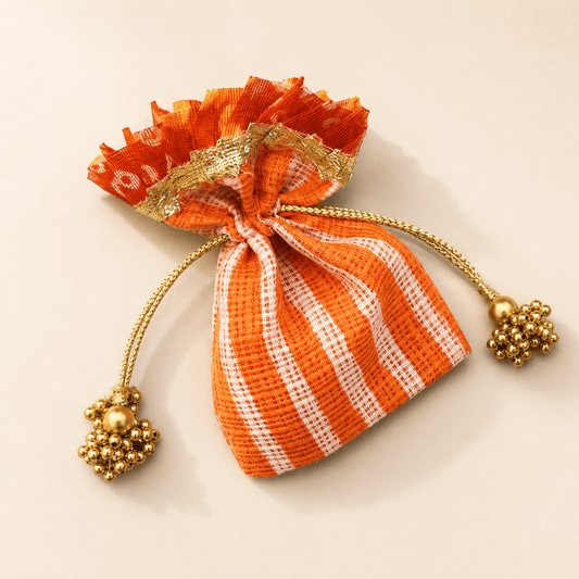 Leheria & Bandhej Coin Bag