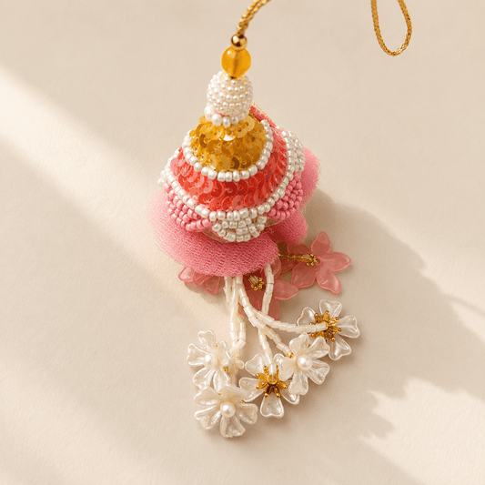 Pink White Pearl Scallop Lumba