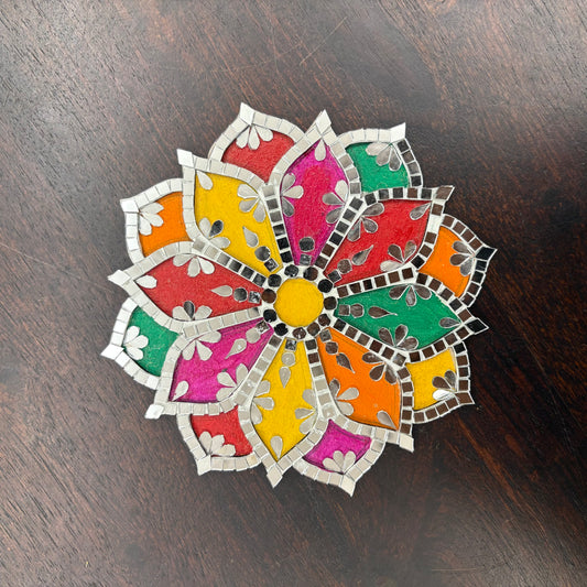 Multicolour Rangoli - 4”