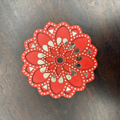 Red Rangoli