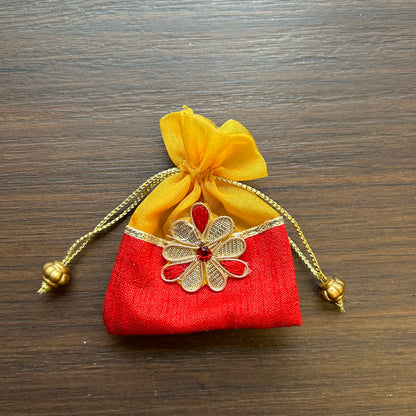 Half & half coin bag