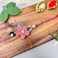 Flower & Wooden Bead Tassles Lumba