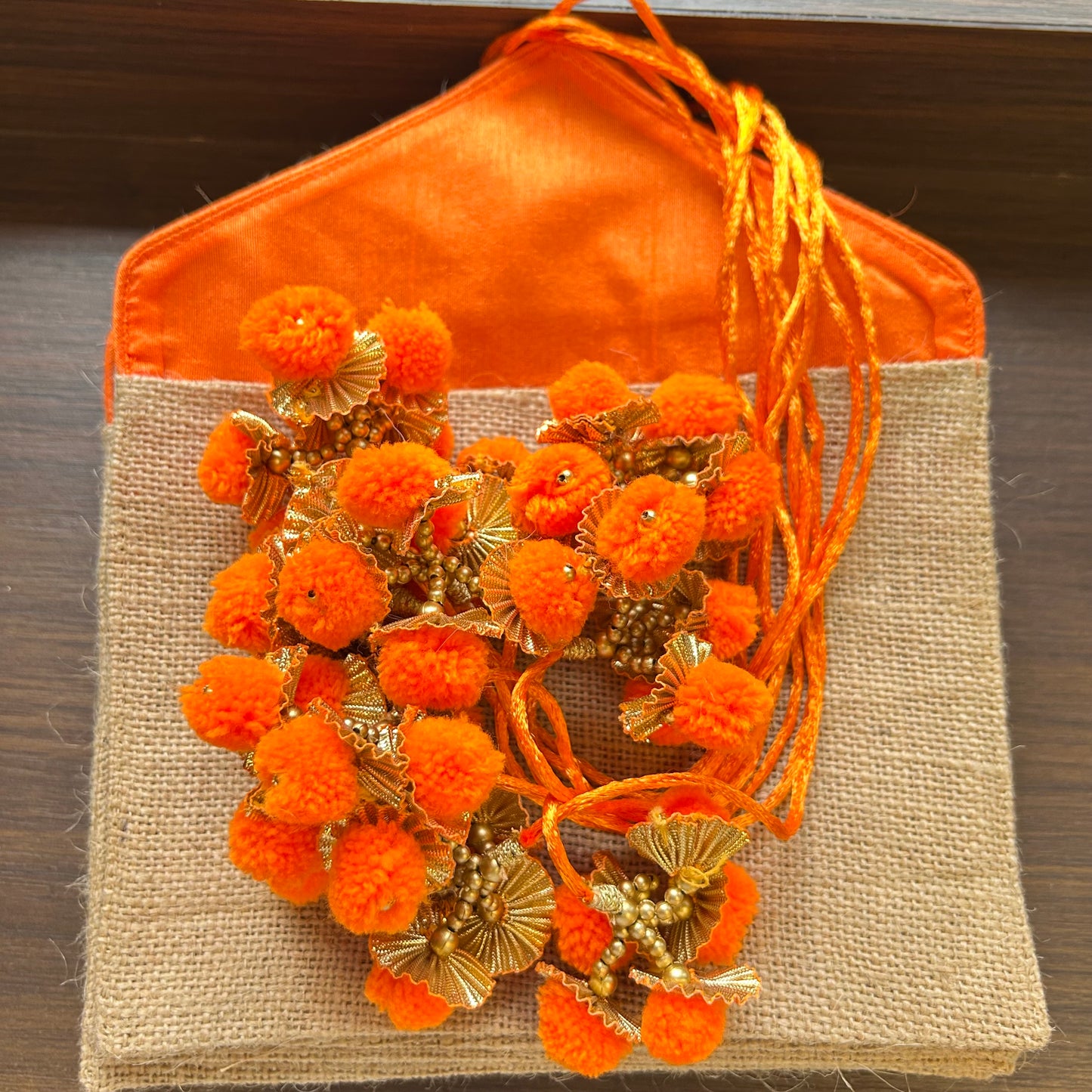 Jute Square Envelope Bags