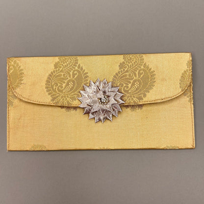 Woven Fabric with star gota