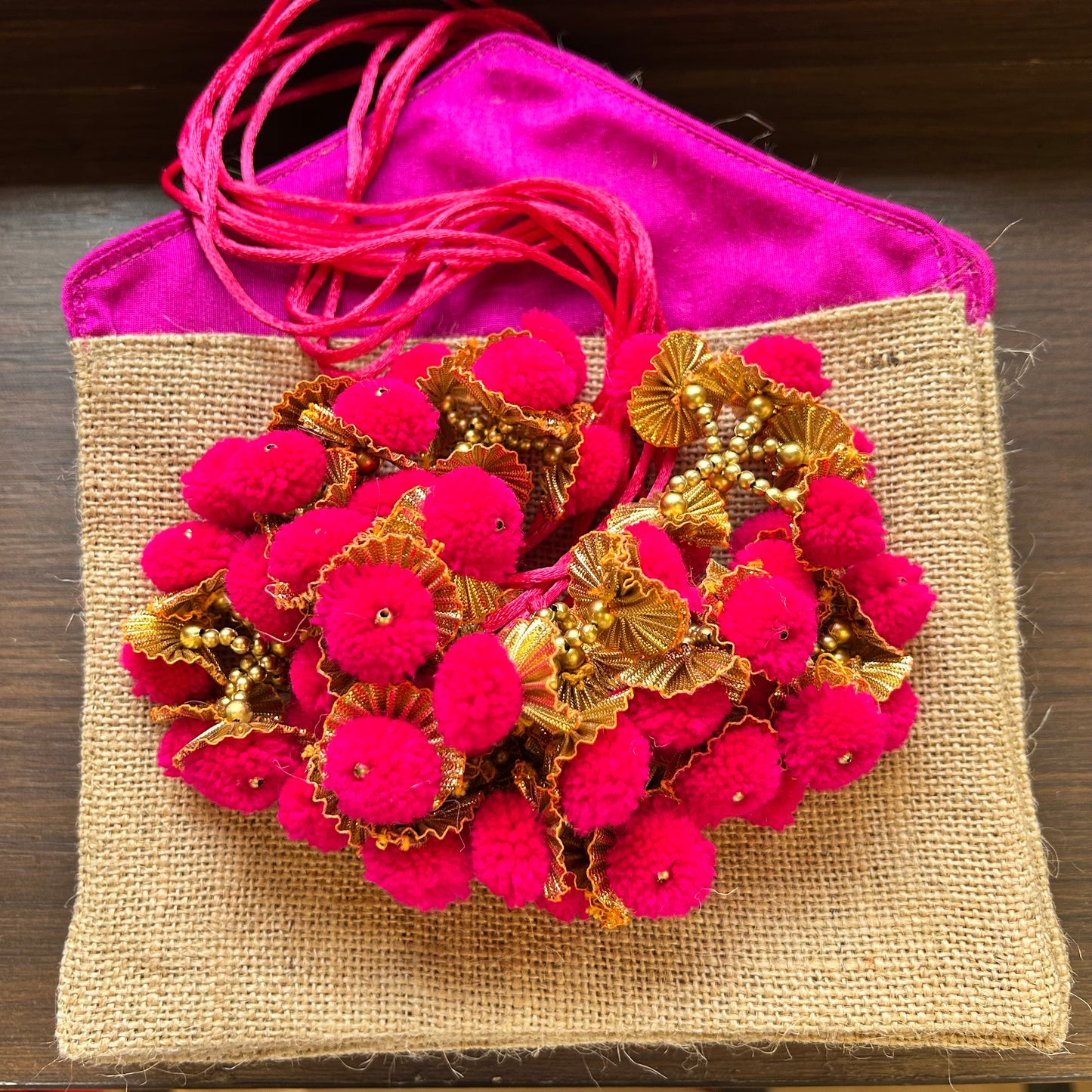 Jute Square Envelope Bags