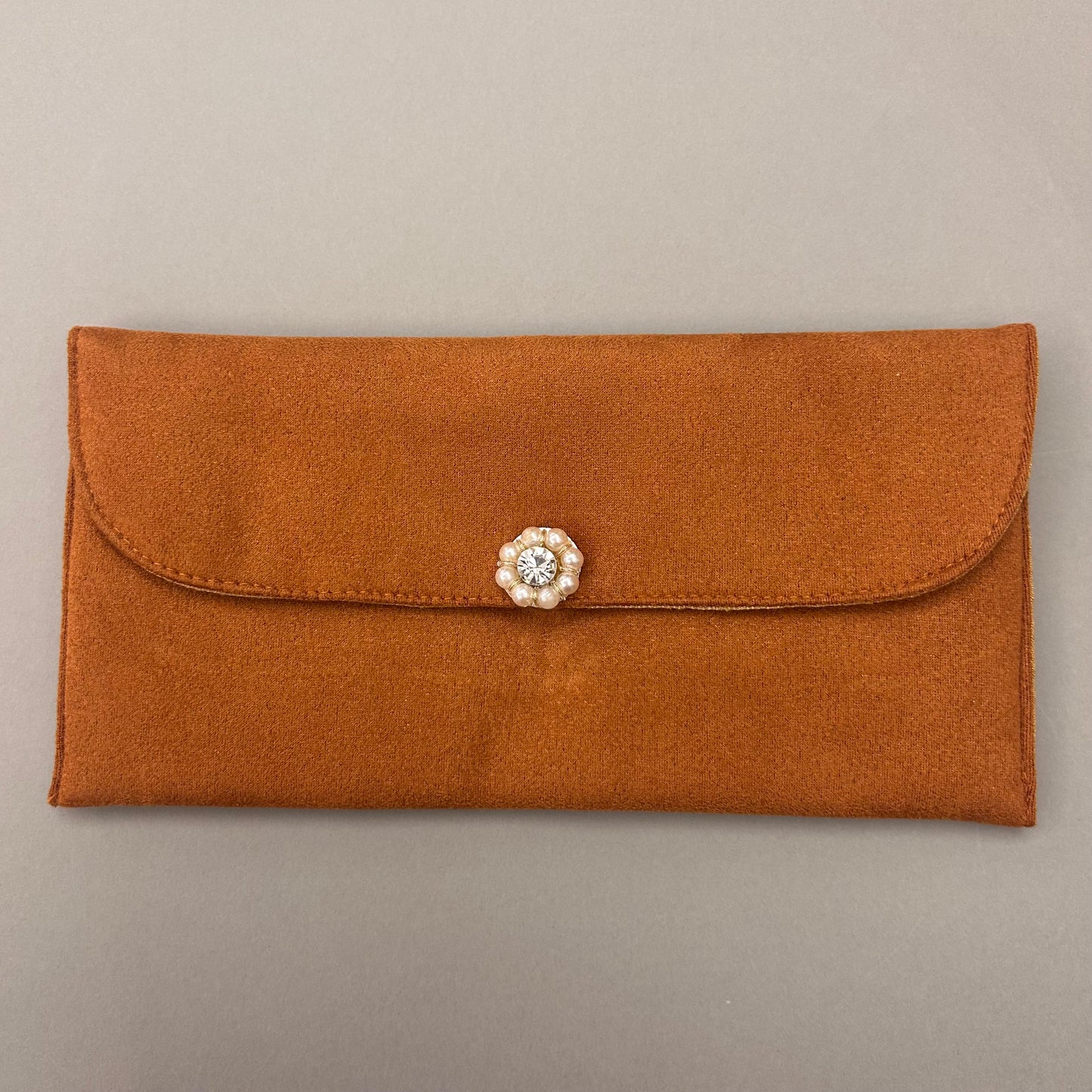 Duck Motif Suede Foam Envelope - Large