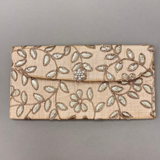 Gota Leaf Fabric Envelope