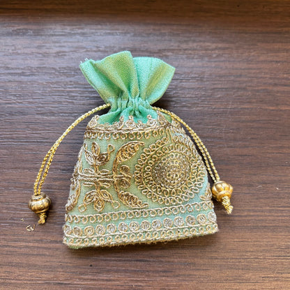 Border Coin Bag
