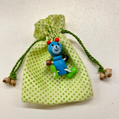 Wooden Motif Pasa Bags