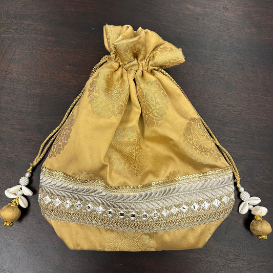 Golden Work Bags - Large with base