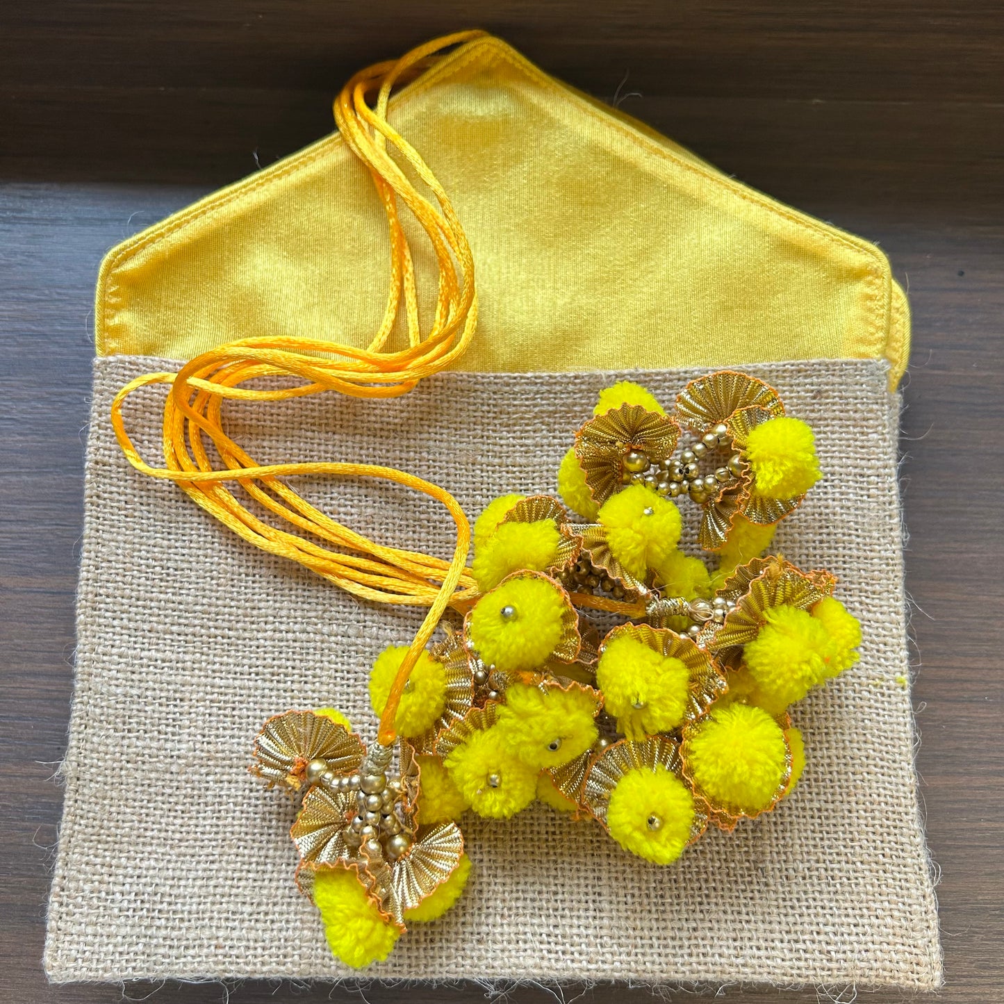 Jute Square Envelope Bags