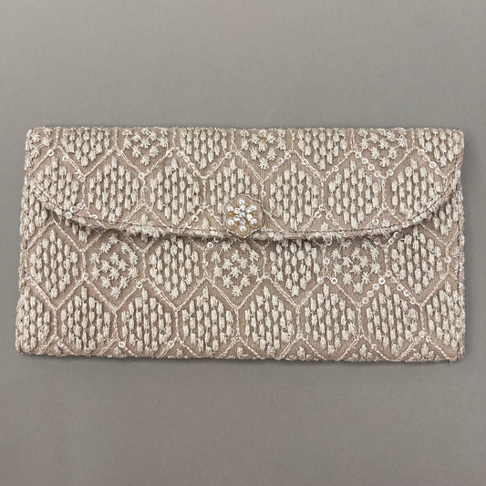 Off White Fabric Envelope