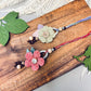 Flower & Wooden Bead Tassles Lumba