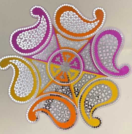 Paisley Rangoli