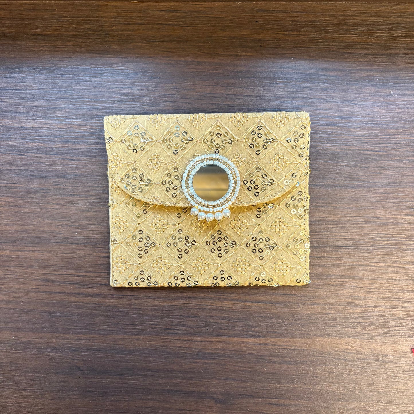 Sequin Fabric Envelope Small