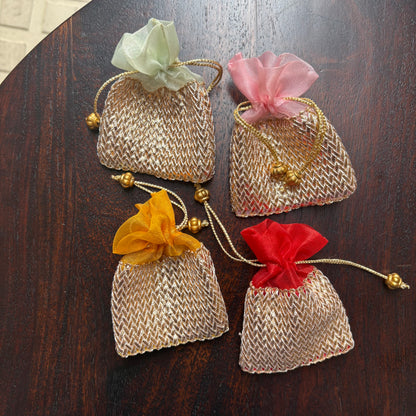 Lace Border Coin Bag