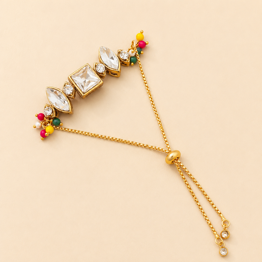 Kundan Tennis Bracelet Lumba