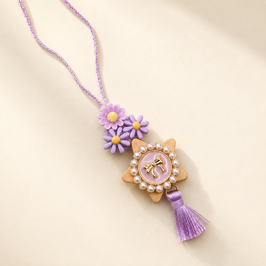 Small Purple Bow Lumbi