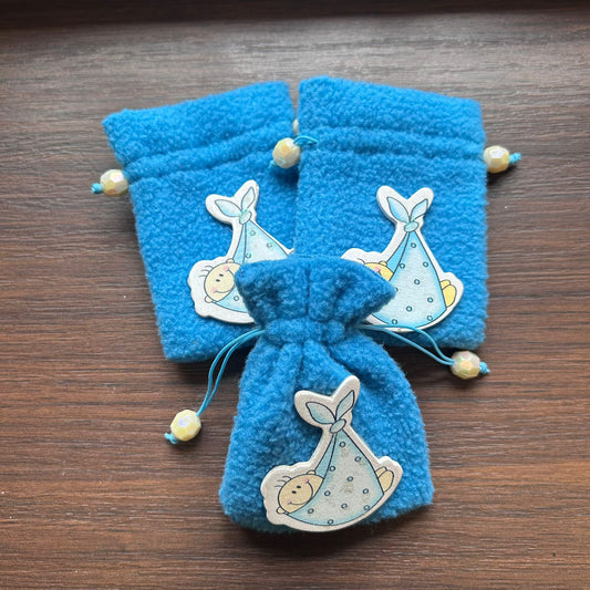 Furry Coin Bag with Bundle