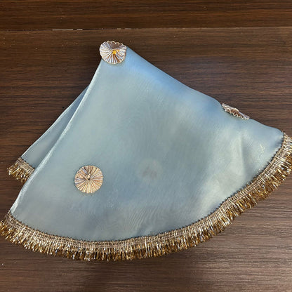 Round Tray Cover with Lace