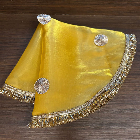 Round Tray Cover with Lace