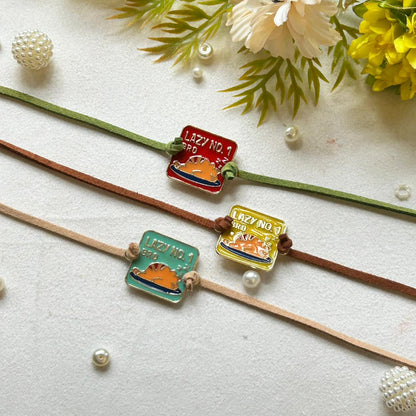 Lazy Bro Rakhi - handcrafted kids' rakhi for boys | Traditions4u