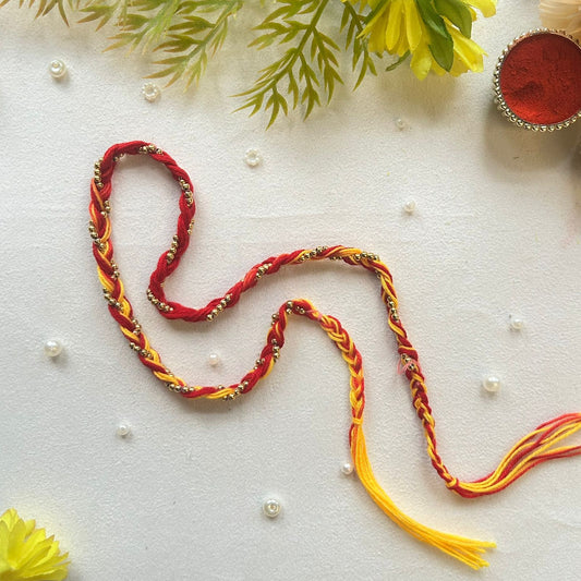 Braided & Golden Moti