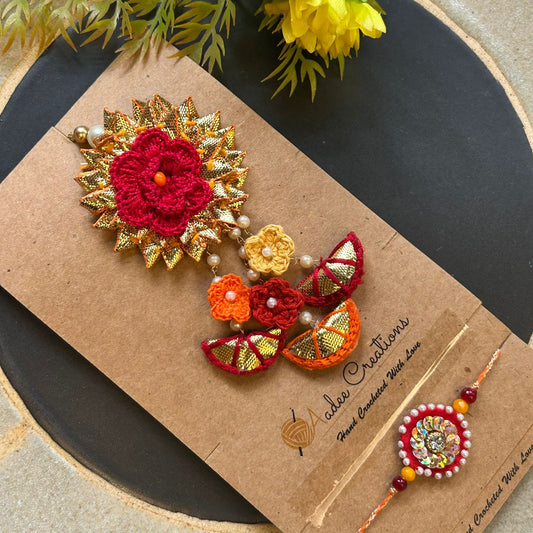 Gota & Red Flower Set