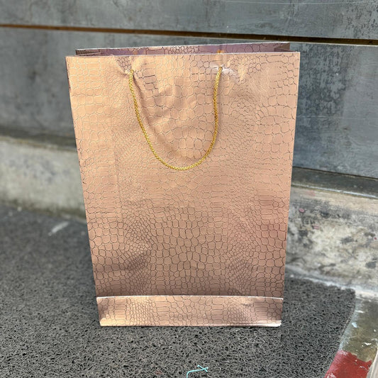 Rosegold Paper Bag
