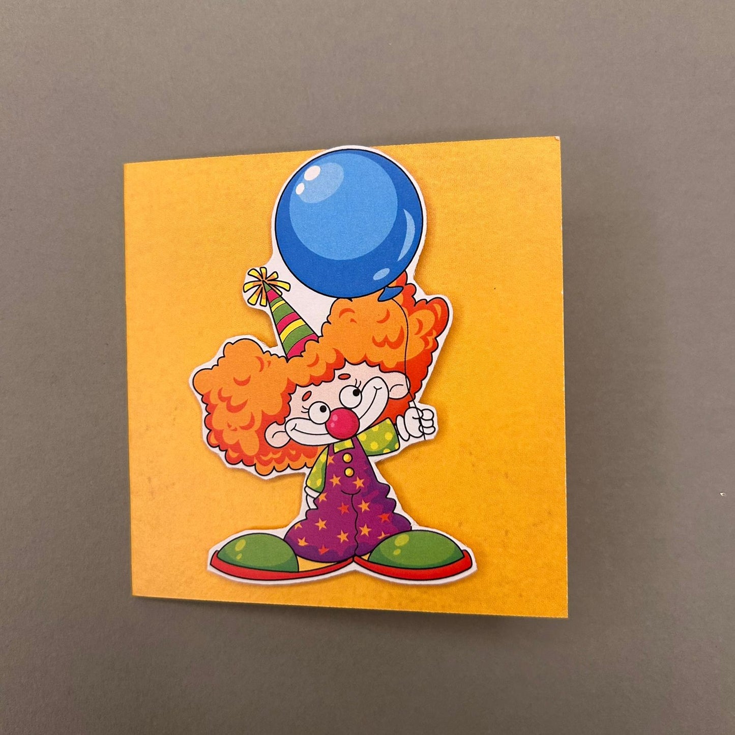 Clown With Balloon