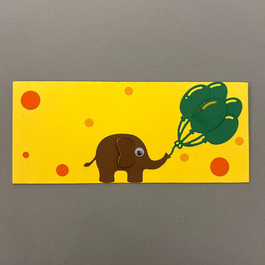 Elephant with Balloon Bunch