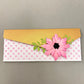 Die Cut Big Floral Envelope