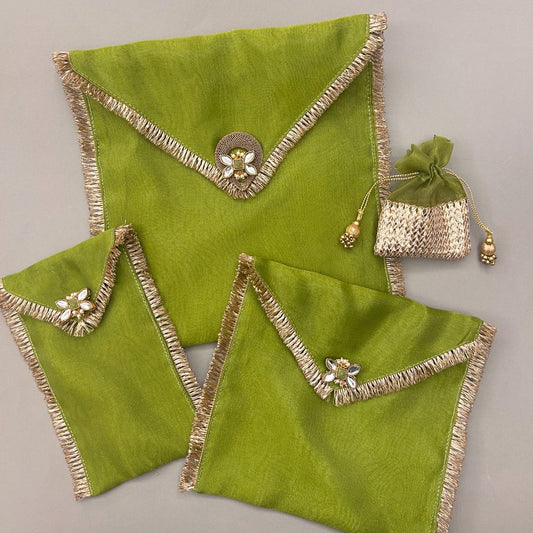 Envelope Style Gaddi Pouch