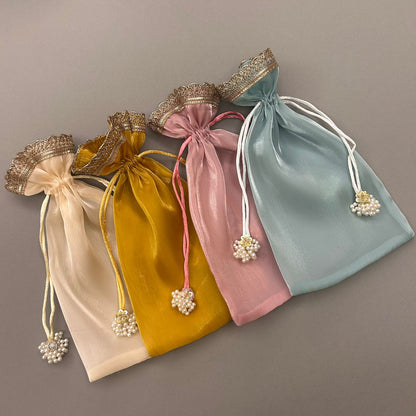 Sheer Long Pouches