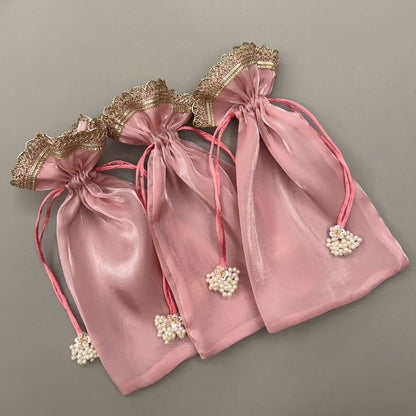 Sheer Long Pouches