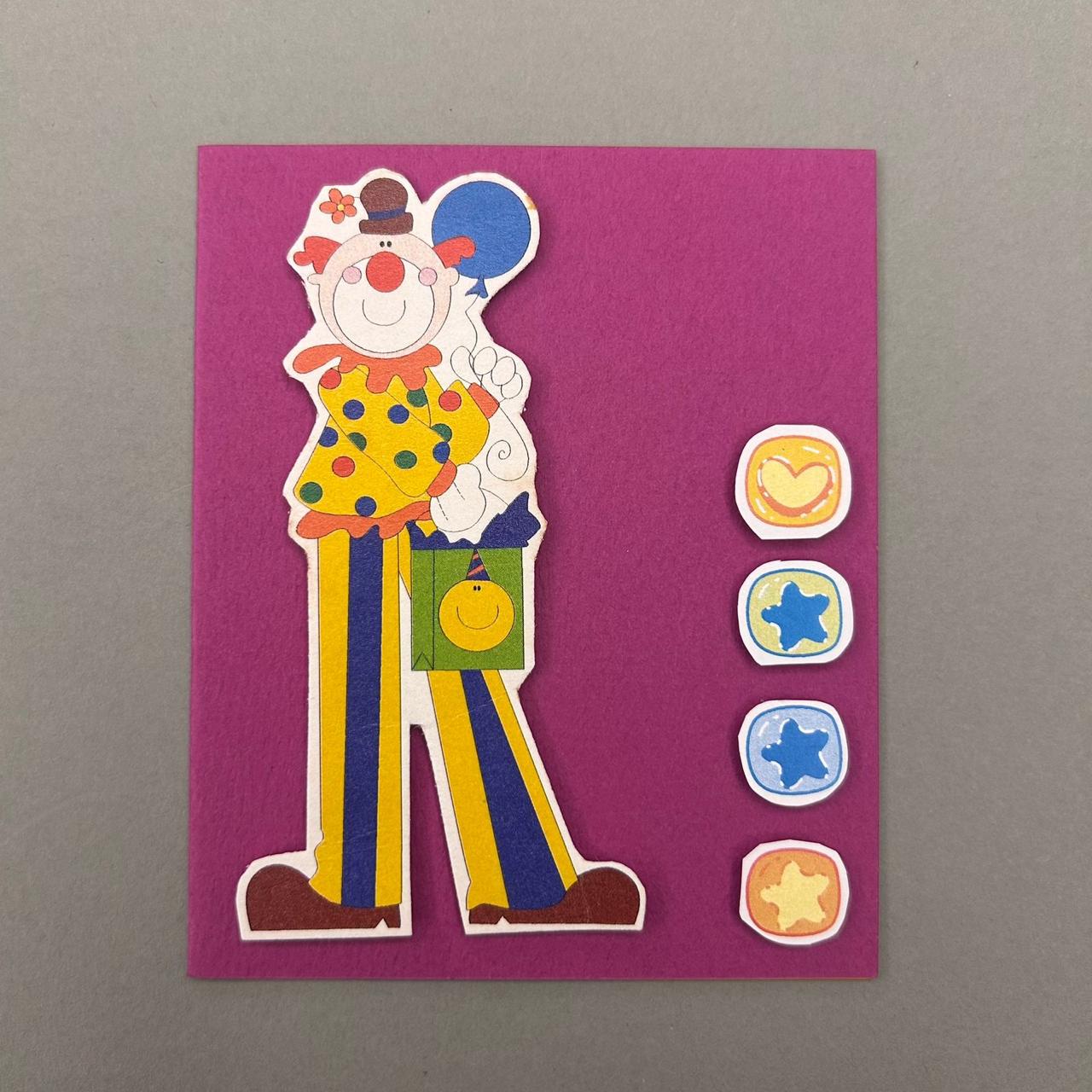 Long Clown Tags
