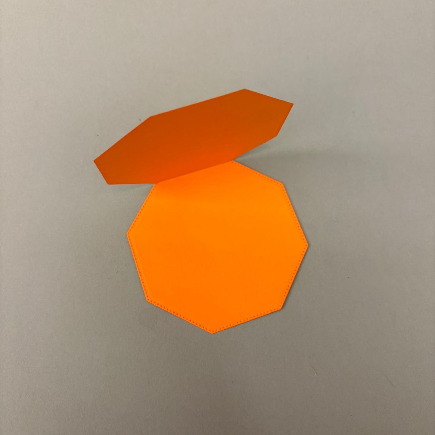 Octagonal Foldable GIft Tags