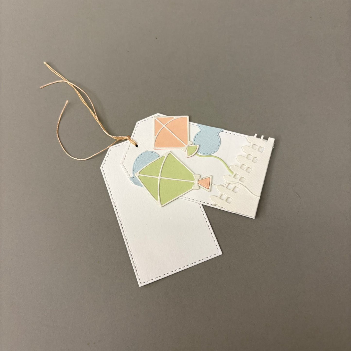 Pastel Tone Kite Tags