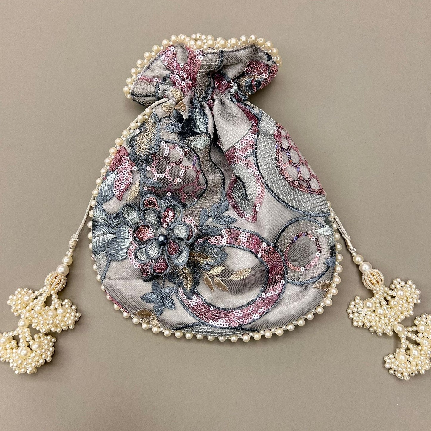 Pearl Hanging Potlis