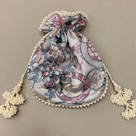 Pearl Hanging Potlis