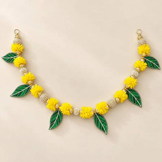 Embroidered Leaf Bandhanwar