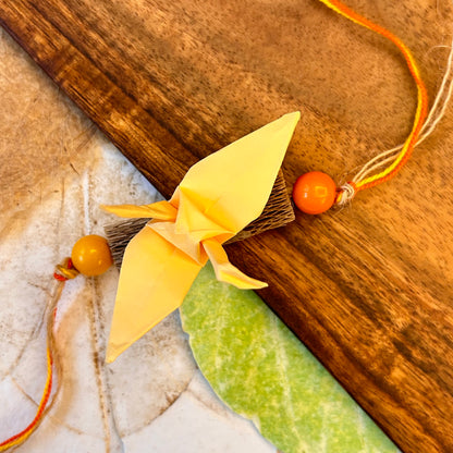 Origami Stork - handcrafted kids' rakhi for boys | Traditions4u