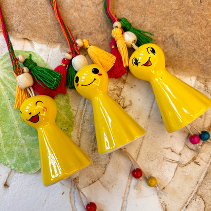 Ceramic Doll Lumba - handcrafted Lumba rakhi for bhabhi | Traditions4u