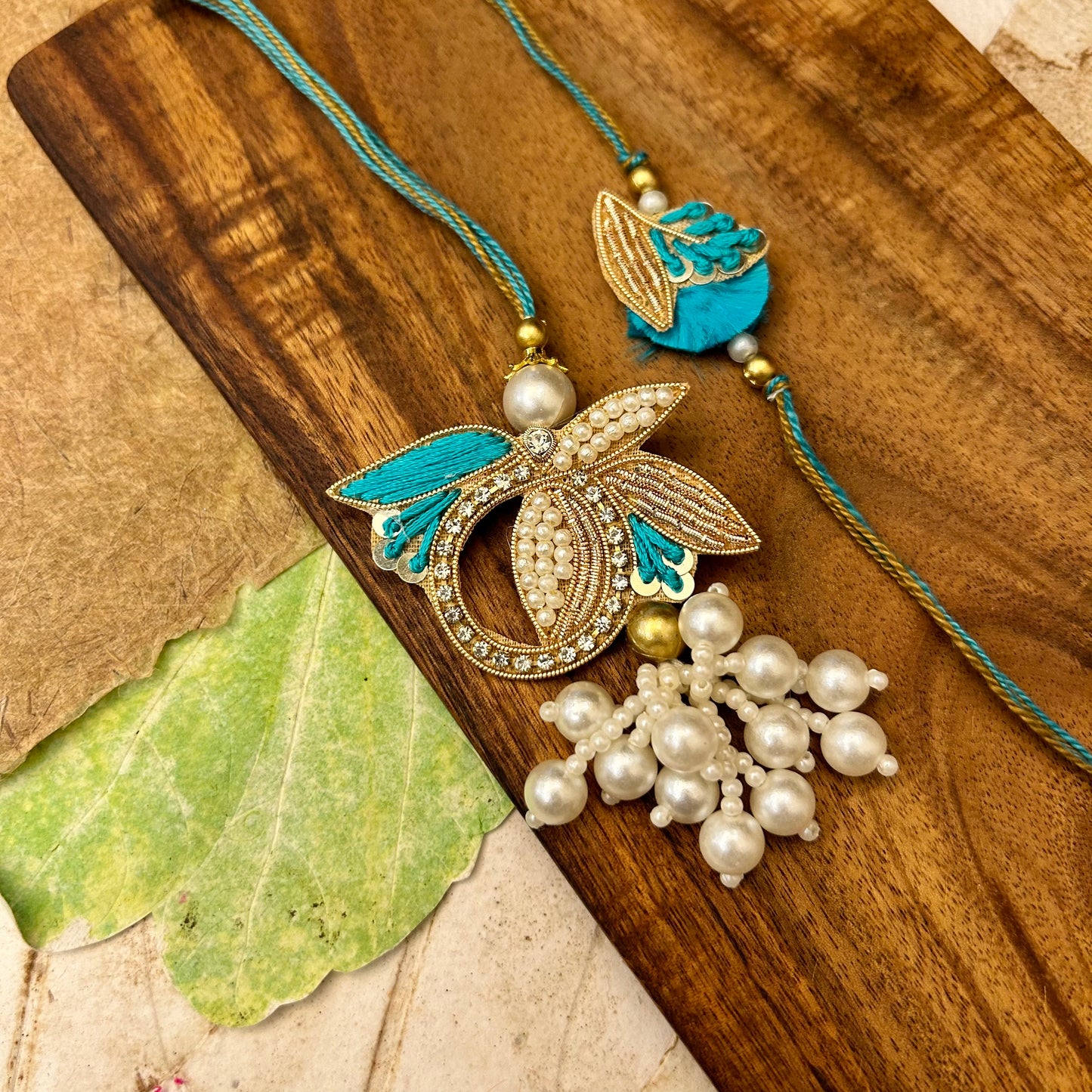 Turquoise Pearl  Set