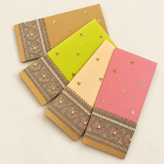 Metallic Border With Hexagon Envelope