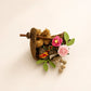 Dry Flower Basket Roli Chawal Gat Narial