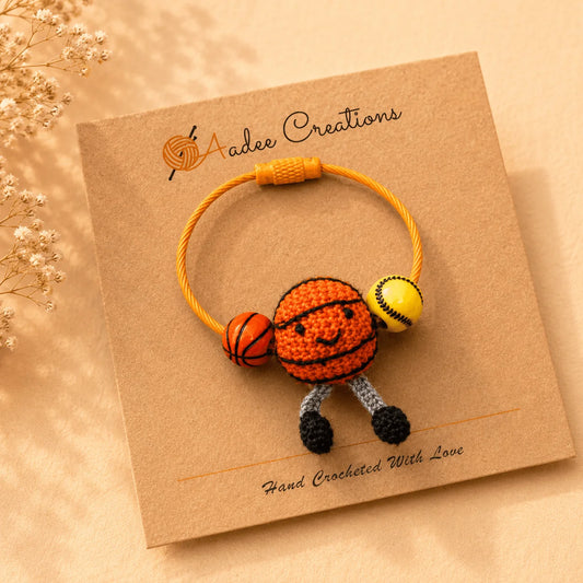 Basketball Bracelet Rakhi