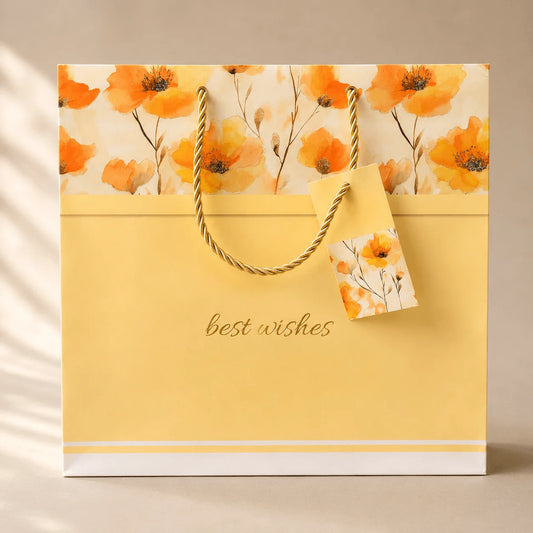 Best Wishes Gift Bag with Tag